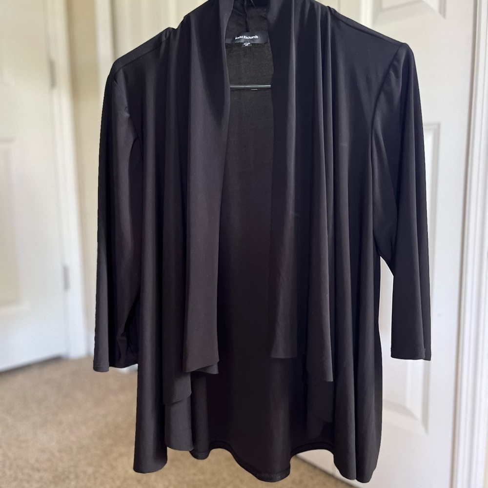 R&M Richards | short sleeved blazer excellent condition black